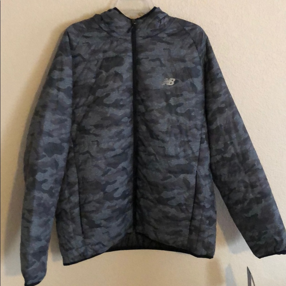 NWT new balance camo jacket
